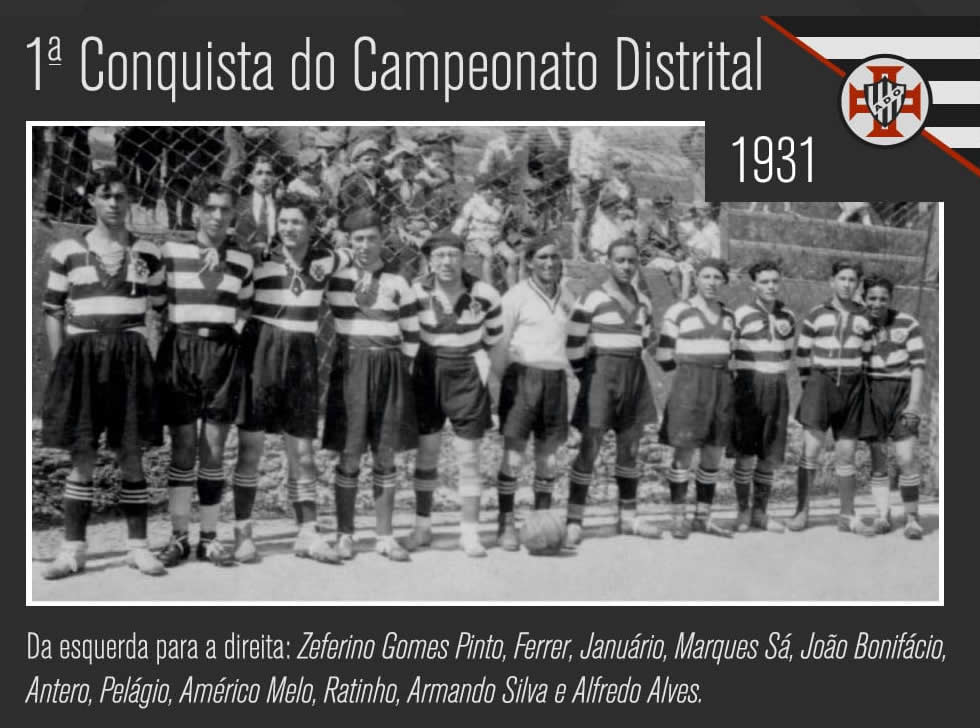 Primeiro título distrital 1931/32